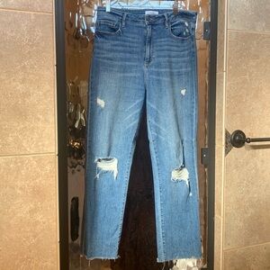 GUC size 11 “Chrissy” Carly Jean Los Angeles jeans.